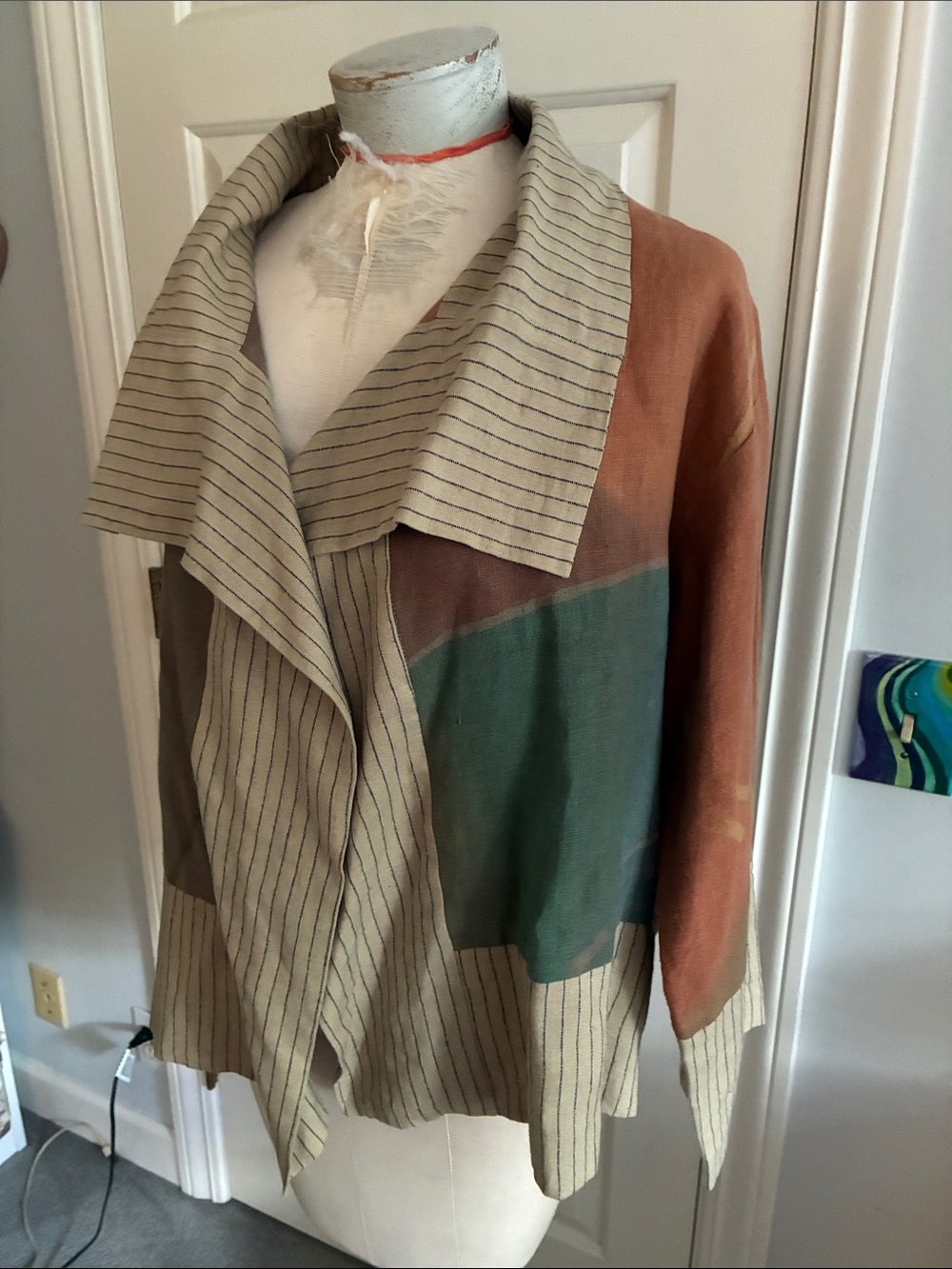 Vintage Farley dyed linen jacket